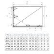 KIAMAMI VALENTINA - Porte De Douche Rectangulaire 70X120 Verre 6Mm Transparent | Giada - vignette