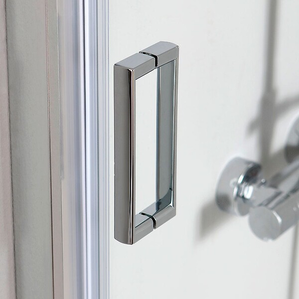 KIAMAMI VALENTINA - Douche En Niche Avec Porte Coulissante 100 Cm Cristal 6 Mm | New Giada - large