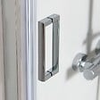 KIAMAMI VALENTINA - Douche En Niche Avec Porte Coulissante 100 Cm Cristal 6 Mm | New Giada - vignette