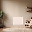 BESTHERM - Radiateur électrique fixe connecté WIFI à inertie sèche céramique 1000W NESSA CONNECT horizontal blanc - vignette