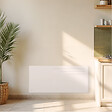 BESTHERM - Radiateur électrique fixe à inertie sèche fonte - BESTHERM - MOTU 2000W - horizontal blanc - NF - vignette