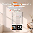 BESTHERM - Sèche-serviette électrique sans fluide - BESTHERM - HESTIA 300W - blanc - vignette