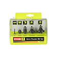 RYOBI - Pack RYOBI - Affleureuse à  bois - RTR18-0 - 18V One+ - Sans batterie ni chargeur - Coffret 5 fraises panachées RAKRBS5 - Queue de diamètre 6mm - vignette