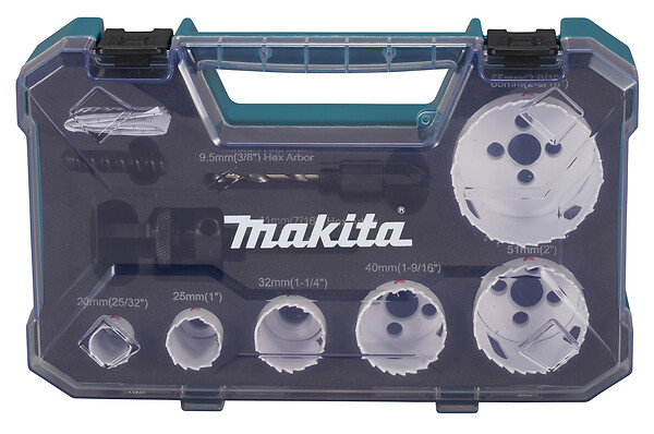 MAKITA - Coffret de 6 Scies cloches Bi-Métal MAKITA D-47139 - large