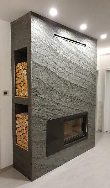 JARDINAT - Feuille de pierre urbaine - 60x120cm - large