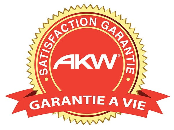 AKW - BARRE INOX POLI DN32  450MM - large