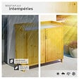 TECTAKE - Armoire de jardin basse marron - vignette