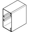 OBO BETTERMANN - Goulotte AXIS 110X60mm 2M REHAU 732003 - vignette