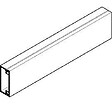 OBO BETTERMANN - Moulure AX 2m blanc 22x10mm sans cloison - OBO BETTERMANN - 6131603 - vignette