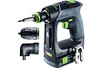 FESTOOL - Perceuse-visseuse 10,8V CXS 12 2,5-Set + 2 batteries 2,5Ah + chargeur + coffret SYSTAINER SYS3 DF M 187 - FESTOOL - 576865 - vignette