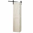 SECURY-T - Rail porte pliante - 2M - En applique - Porte pliante - Noir - vignette