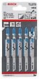 BOSCH - Lot de 5 lames de scie sauteuse T 127 D BOSCH 2608631017 Special for Alu - vignette