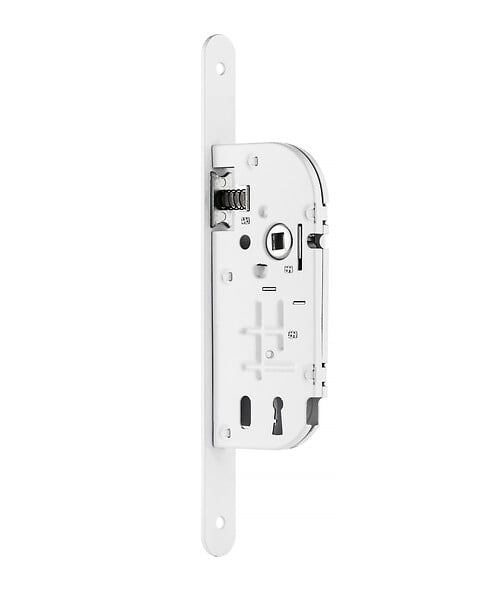HERACLES - Serrure monopoint à  larder étroit Clé l 40 mm blanche - HERACLES - 2600NF72H4R - large