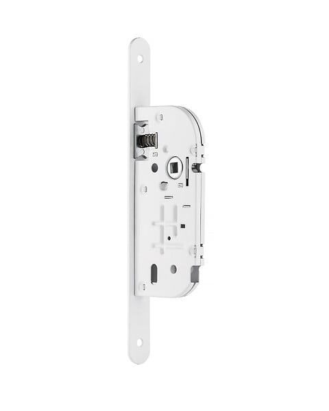 HERACLES - Serrure monopoint à  larder étroit bec de cane 40 mm blanche - HERACLES - 2610NF72H4R - large