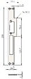 HERACLES - Têtière double inox ULTIMFIT 250mm profil bois - HERACLES - PCA-922X - vignette