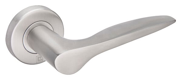 HERACLES - Béquille double sur rosace massive inox 4003 - HERACLES - B-INOX-BM03 - large