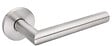 HERACLES - Béquille double sur rosace JADE slim inox poli bec de cane diamètre 19mm SL02 - HERACLES - B-INOX-SL02 - vignette