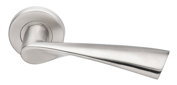 HERACLES - Béquille double sur rosace massive inox 4002 - HERACLES - B-INOX-BM02 - large