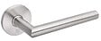 HERACLES - Béquille double sur rosace JADE slim inox poli bec de cane diamètre 16mm - HERACLES - B-INOX-SL01 - vignette