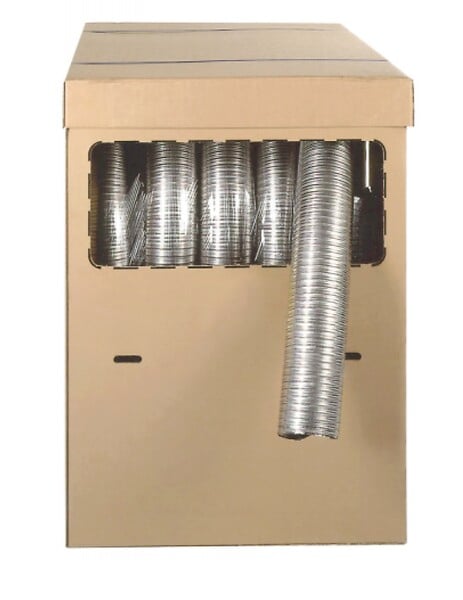 JONCOUX - Flexible de tubage double paroi - Ø180MM - intérieur extérieur - épaisseur 0,10cm - 7M - modèle Flex lisse 316 - large