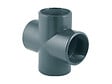 FITT - Croix PVC pression 90° femelle Ø 63 mm - Fitt - vignette