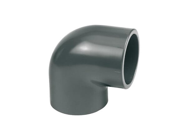 FITT - Coude PVC pression 90° femelle Ø 63 mm - Fitt - large