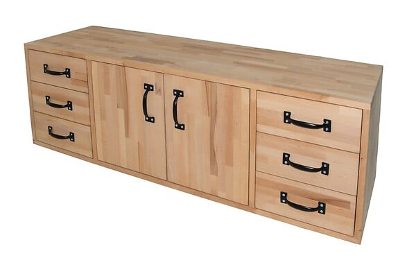 PINIE - Cabinet en bois Large - 1390 mm - large