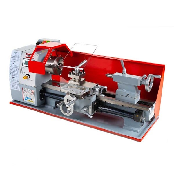 HOLZMANN - Tour à métaux avec variateur electronique - 450W - 230V / 50Hz - large