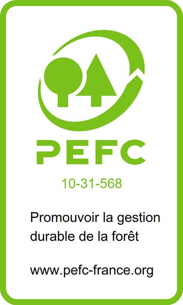 Tasseau sapin petits noeuds 22x148mm Longueur 2m - large