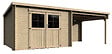 DECOR ET JARDIN - Abri de jardin Eden - Bois - 8.16m² - vignette