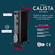 THOMSON - Radiateur mobile bain d'huile THOMSON CALISTA 2000W noir - vignette