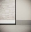 AURLANE - Porte de Douche Pivotante 80x195cm - Verre Trempe 8mm Anticalcaire - Alu Noir - DARK ELEMENTARY - vignette