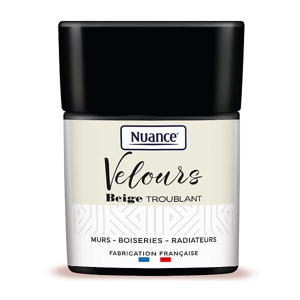 NUANCE - Testeur de peinture Velours - Beige troublant - 75mL - large