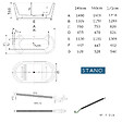 STANO - Baignoire îlot design ovale FINDLAY blanche 171 cm - vignette