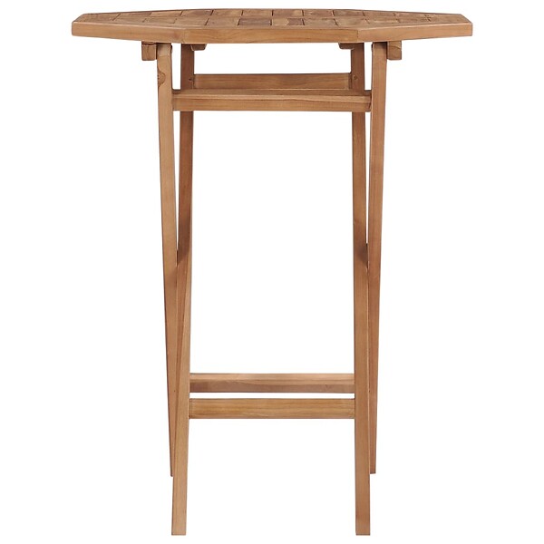 VIDAXL - vidaXL Table pliable de jardin 60x60x75 cm Bois de teck solide - large