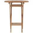 VIDAXL - vidaXL Table pliable de jardin 60x60x75 cm Bois de teck solide - vignette