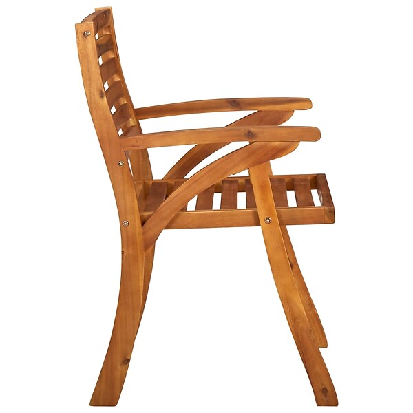 VIDAXL - vidaXL Chaises de jardin lot de 6 Bois d'acacia solide - large