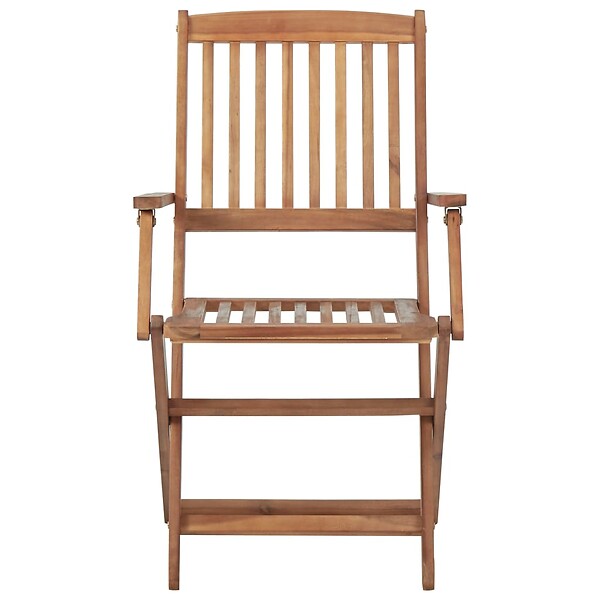 VIDAXL - vidaXL Chaises pliables d'extérieur lot de 6 Bois d'acacia solide - large