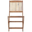 VIDAXL - vidaXL Chaises pliables d'extérieur lot de 6 Bois d'acacia solide - vignette
