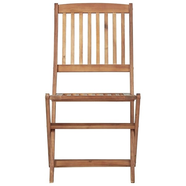 VIDAXL - vidaXL Chaises pliables d'extérieur lot de 8 Bois d'acacia solide - large