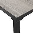 VIDAXL - vidaXL Table basse de jardin gris 55x55x31 cm DPC et acier - vignette