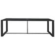 VIDAXL - vidaXL Table à dîner d'extérieur Anthracite 120x60x66 cm Aluminium - vignette
