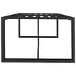 VIDAXL - vidaXL Table à dîner d'extérieur Anthracite 120x60x66 cm Aluminium - vignette