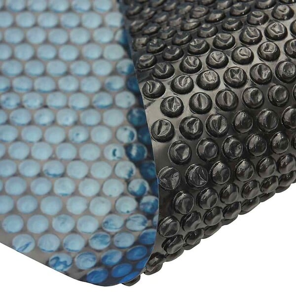 VIDAXL - vidaXL Film solaire de piscine flottant PE 549 cm Noir et bleu - large