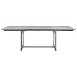VIDAXL - vidaXL Table à dîner de jardin (160-240)x100x75cm Bois d'acacia massif - vignette