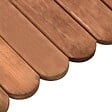 VIDAXL - vidaXL Rouleau de bordure Marron 120 cm Bois de pin imprégné - vignette