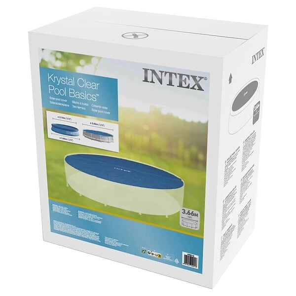 INTEX - Bâche à bulles pour piscine Ø 3,66 m - Intex - large