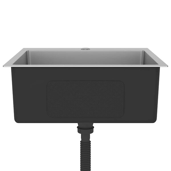 VIDAXL - vidaXL Évier de cuisine fait main Acier inoxydable - large