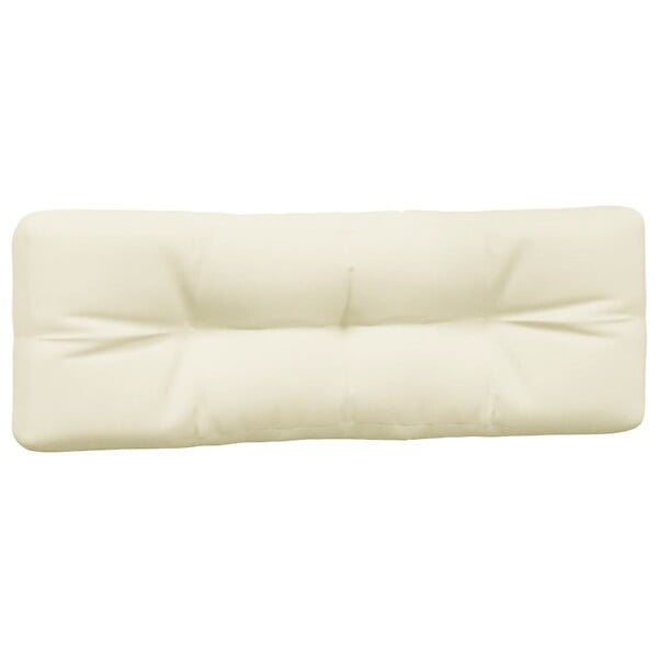 VIDAXL - vidaXL Coussins de palette lot de 5 crème tissu - large