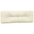 VIDAXL - vidaXL Coussins de palette lot de 5 crème tissu - vignette